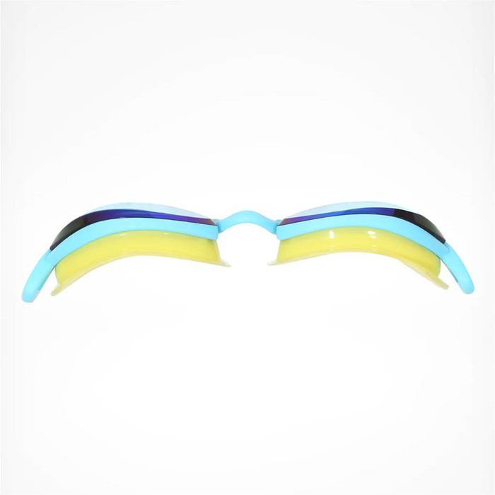 2024 Huub Occhiali Da Nuoto Pinnacle Air Seal A2-PINN - Aqua / Giallo Fluo